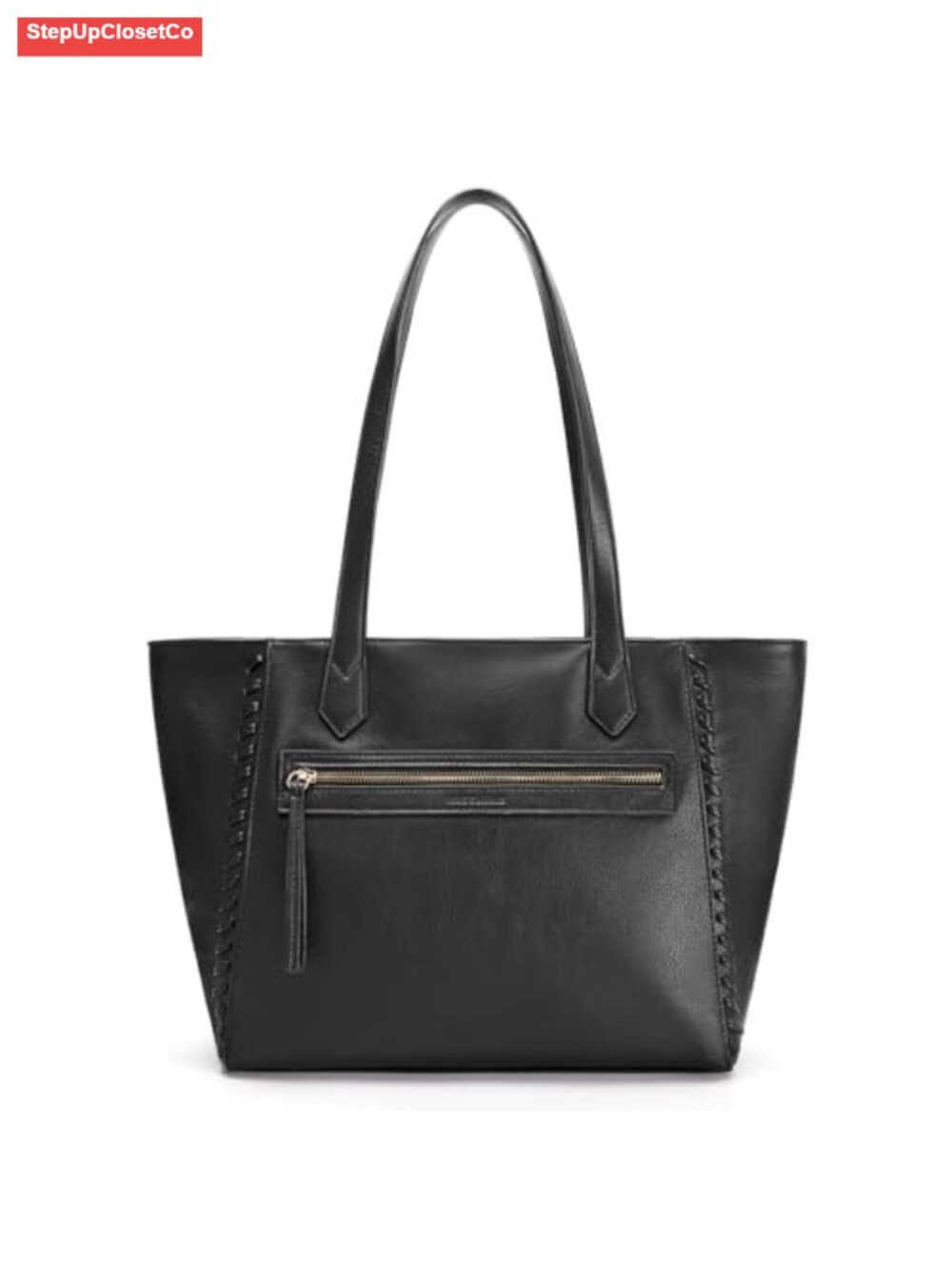 PU Leather Tote Bag for Women, Top-Handle Satchel Handbag with Braided Design,